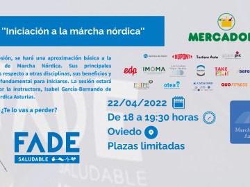 Taller de iniciación a la Marcha Nórdica 22 de abril de 2022-Oviedo