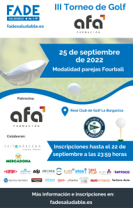 Cartel torneo Golf AFA FADE (1) df