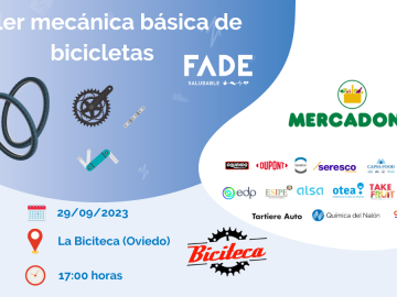 Abiertas las inscripciones para el Taller de mecánica básica de bicicletas 29/09/2023-Oviedo